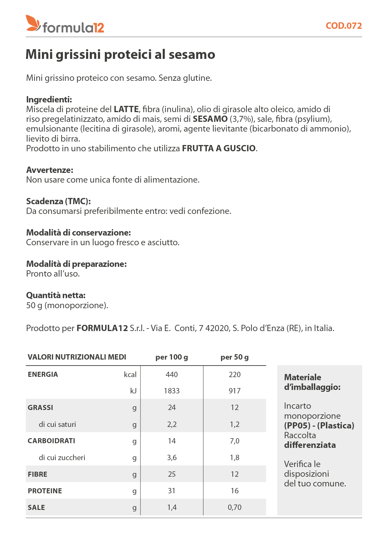 072_Mini grissini proteici al sesamo